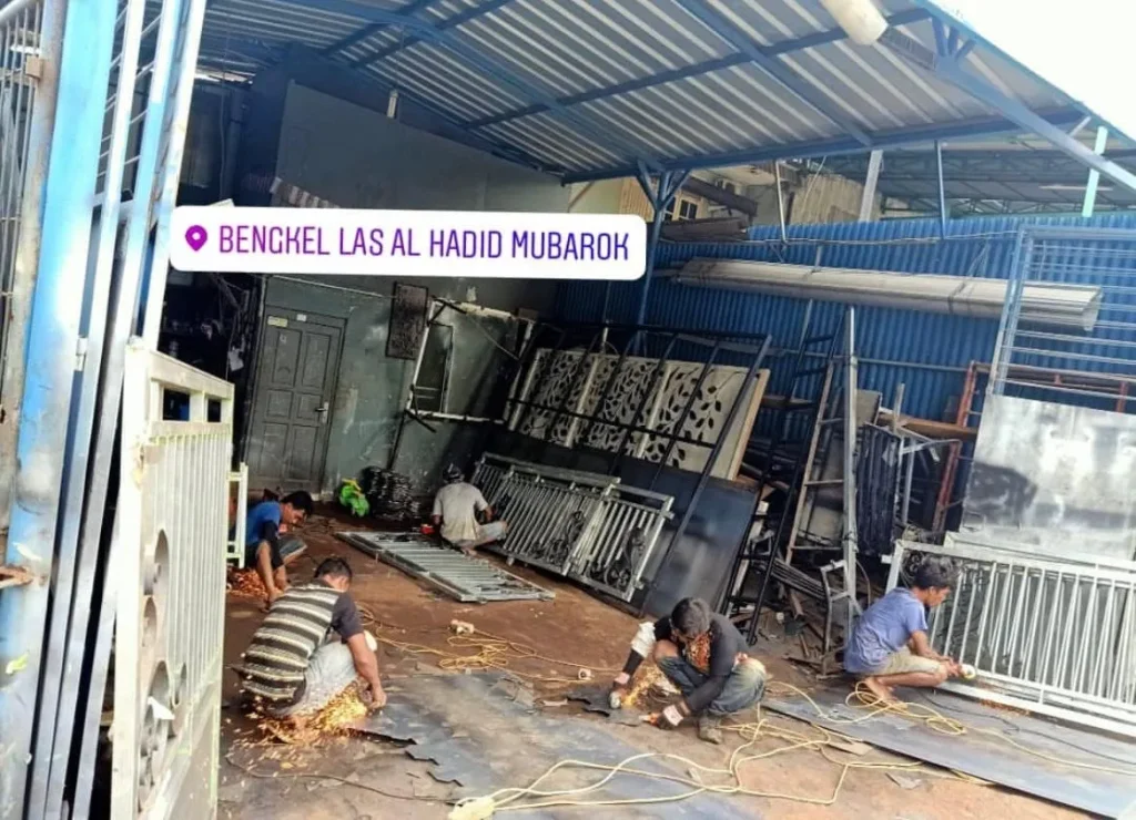 bengkel las al hadid mubarok