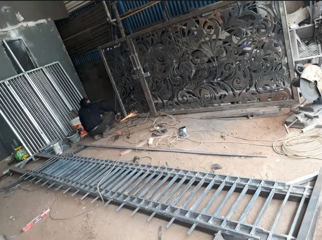 pengerjaan railing bengkel las al hadid mubarok