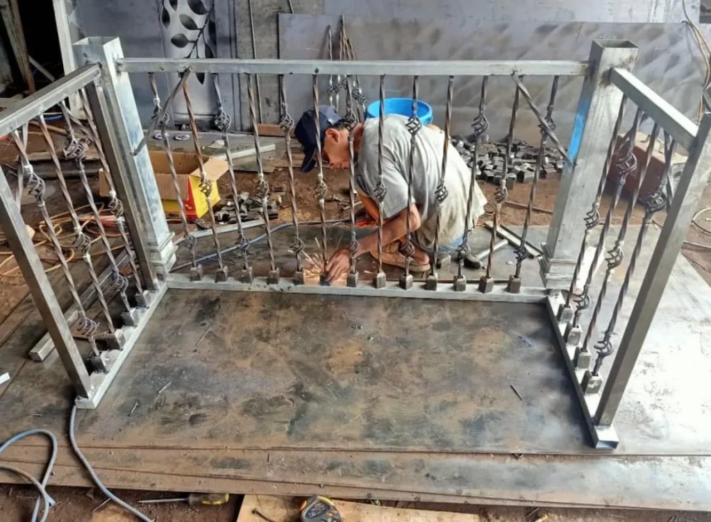 railing bengkel las al hadid mubarok