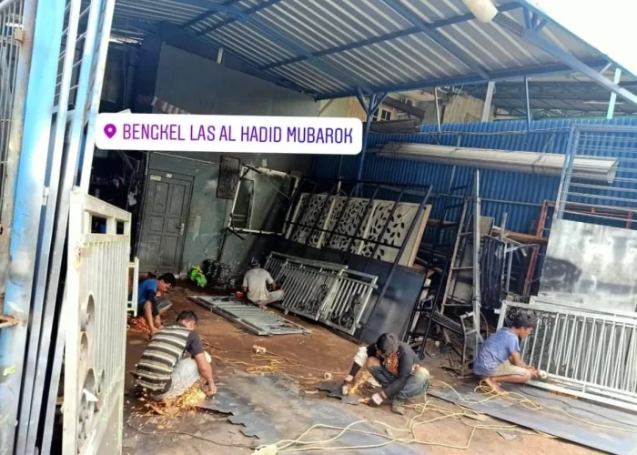 bengkel las al hadid mubarok