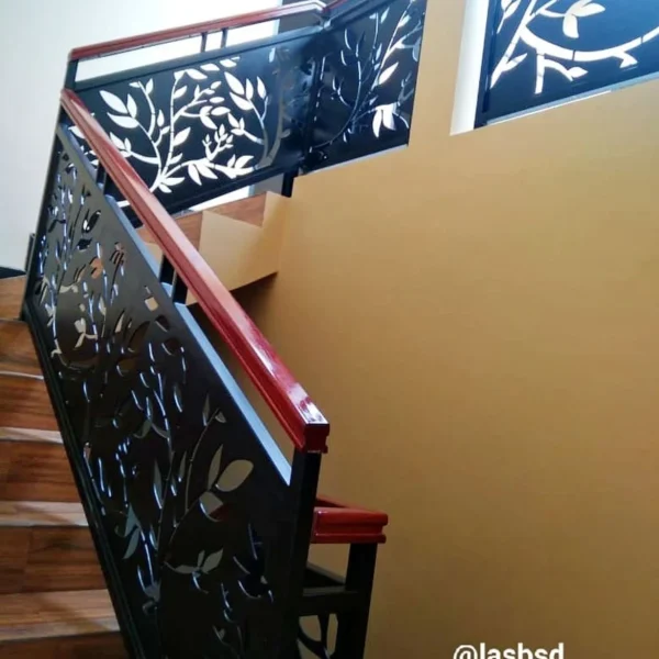 tangga laser cutting motif alferon bsd tangerang selatan