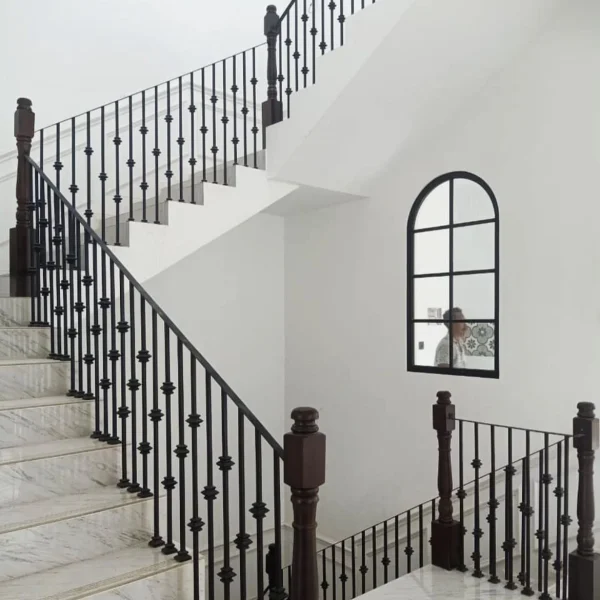 tangga railing mewah bsd tangerang selatan