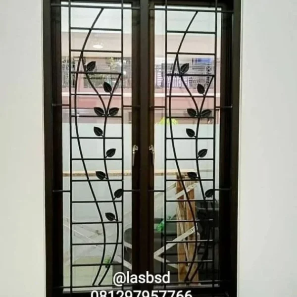 teralis jendela klasik bsd tangerang selatan